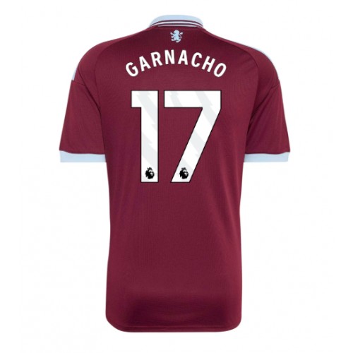 Stroje piłkarskie Aston Villa Alejandro Garnacho #17 Koszulka Podstawowej 2026-27 Krótki Rękaw